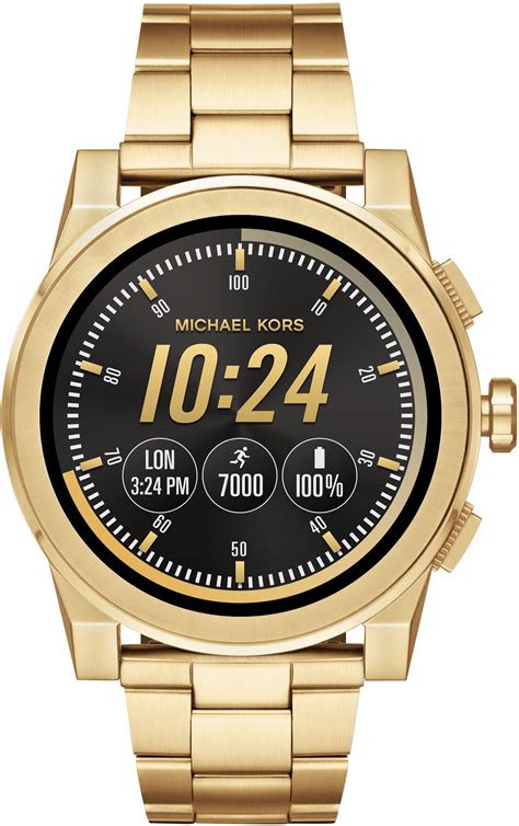 michael kors access grayson smartwatch 47mm stainless steel|Michael Kors .